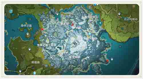 原神雪山龙牙位置在哪