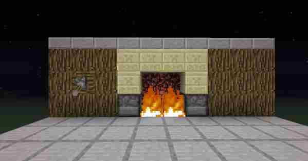<a href=/news/yjxw/10670.html target=_blank class=infotextkey>我的世界</a>壁炉暗道的制作方法