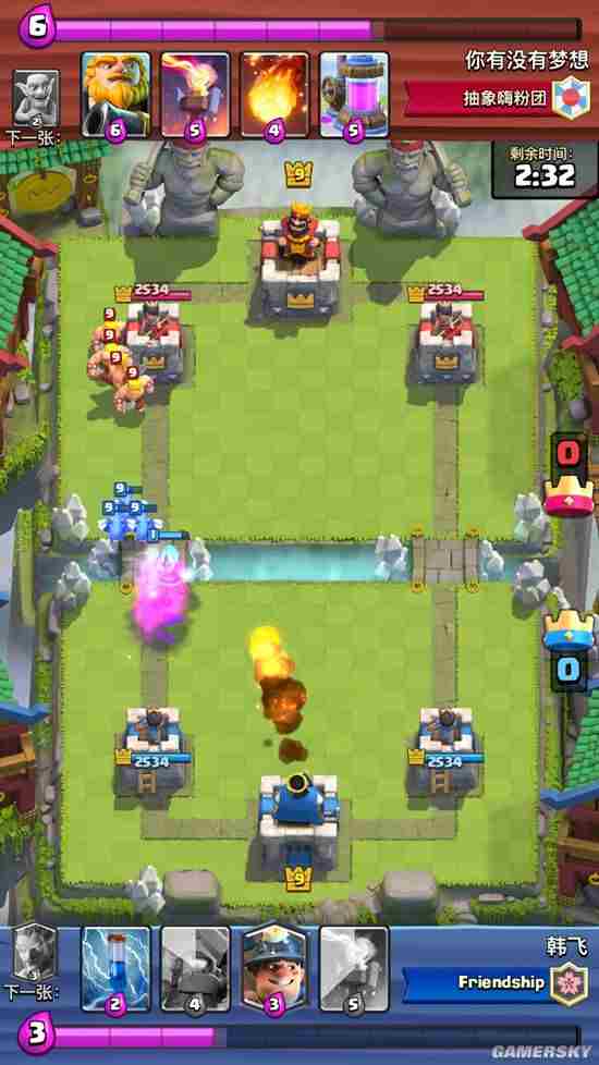 皇室战争矿工传奇卡组分享