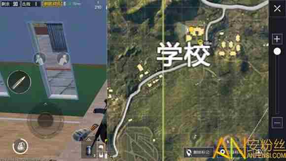 和平精英学校战略打法分析 学校区域资源分布及打法