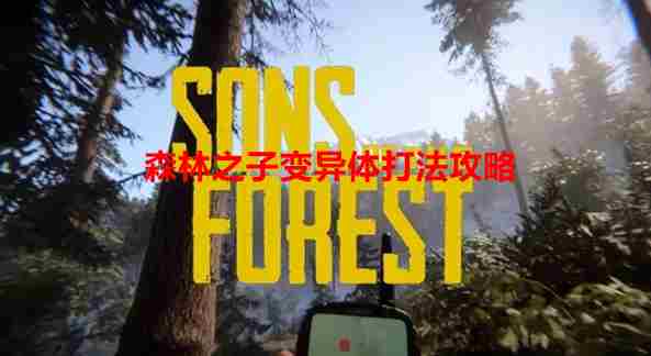 森林之子变异体打法攻略