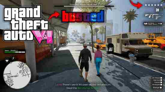 GTA6通缉系统升级新线索:更真实的警力响应!