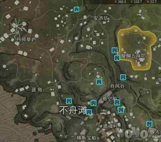 永劫无间萤火虫刷新点在哪里出现