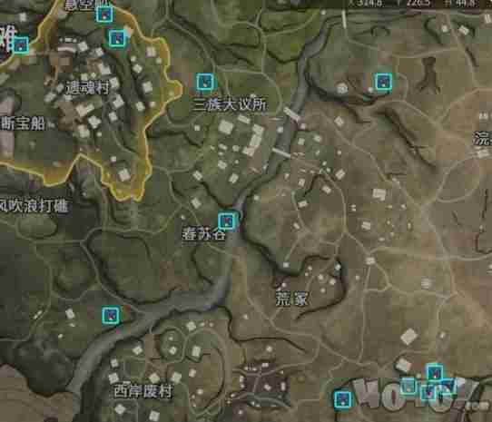 永劫无间萤火虫刷新点在哪里出现
