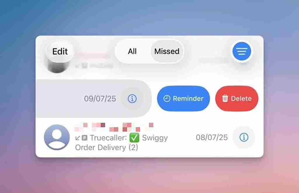 在iPhone 苹果未接来电短信提醒功能如何设置