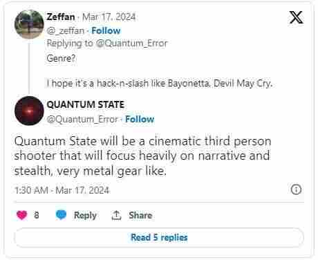 宇宙恐怖<a href=/news/26204.html target=_blank class=infotextkey>射击游戏</a>量子误差续作量子态正式公布