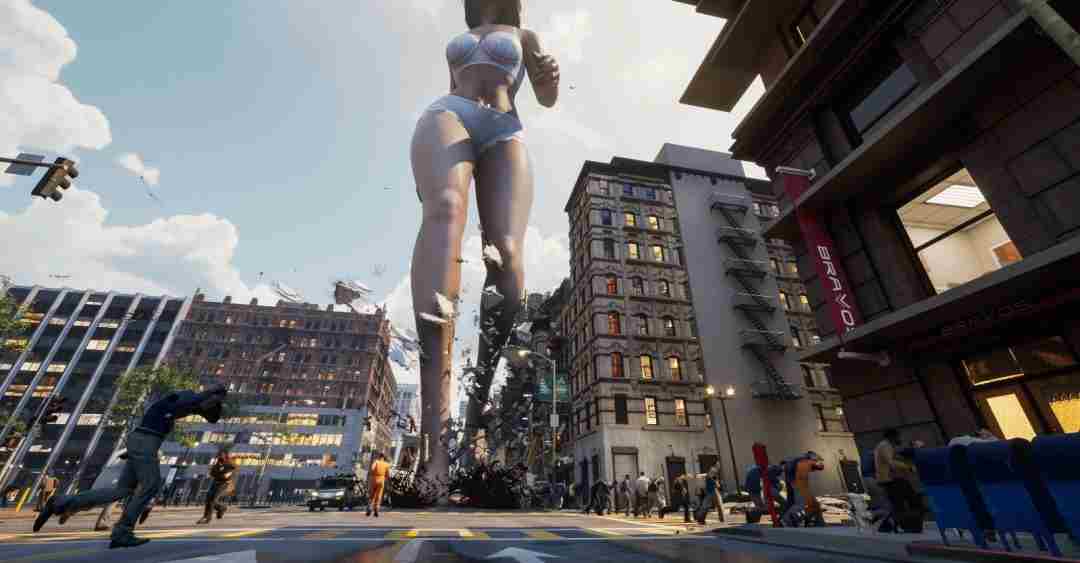 女巨人游乐场全新视频及截图魅惑女巨人狂踩 