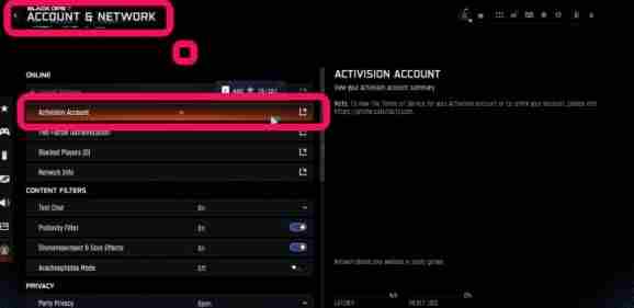使命召唤黑色行动7战役怎么调英文