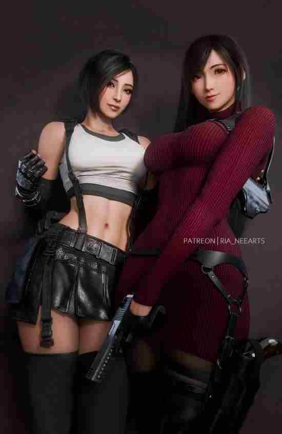 尤菲生日快乐!<a href=/news/yjxw/27046.html target=_blank class=infotextkey>最终幻想</a>7人气女忍者贺图大赏