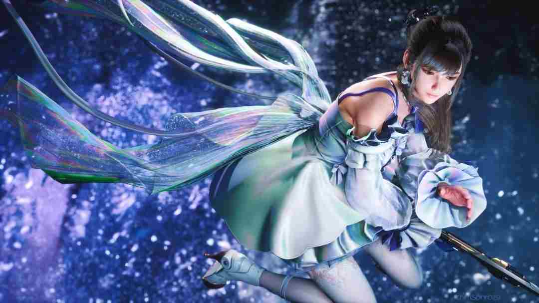 剑星伊芙清凉mod:身着泳装肌肤雪白!