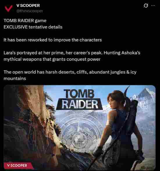 曝古墓丽影新作历经深度重制 古墓丽影香儿版在线观看