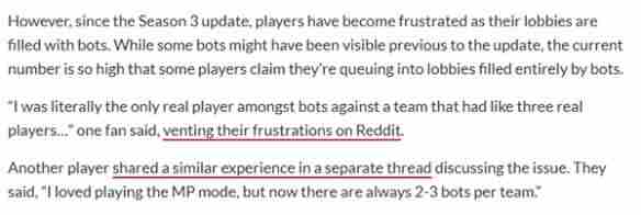 这游戏怎么现在改得全是人机啊 使命召唤手游上线时间