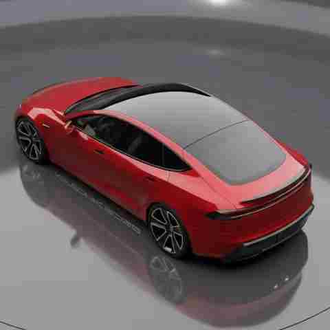 全新特斯拉Model 特斯拉model3外观图片