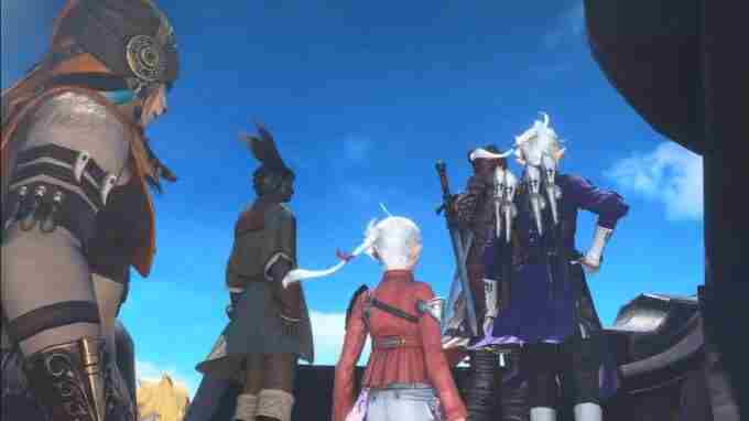 FF14新资料片黄金的遗产宣传海报发布