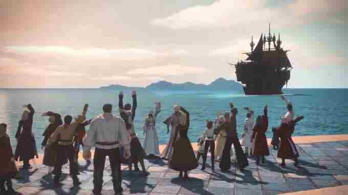 FF14新资料片黄金的遗产宣传海报发布