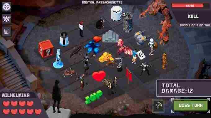 18年在steam平台发布的克苏鲁世界观肉鸽游戏