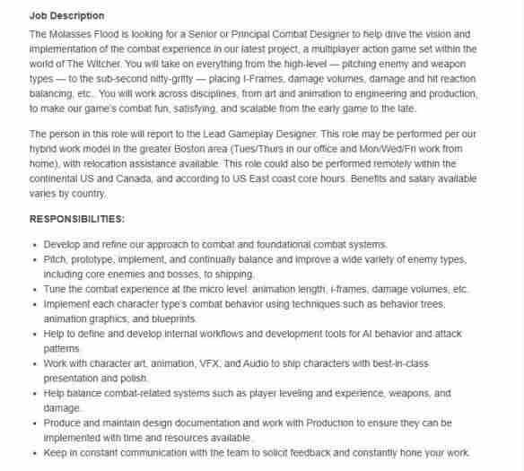 前总监谈巫师衍生多人游戏“天狼星计划”:它将会令人惊叹!|