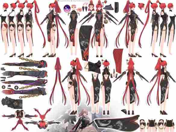 <a href=/news/27332.html target=_blank class=infotextkey>鸣潮</a>多角色建模鉴赏:来看角色们的设计细节!