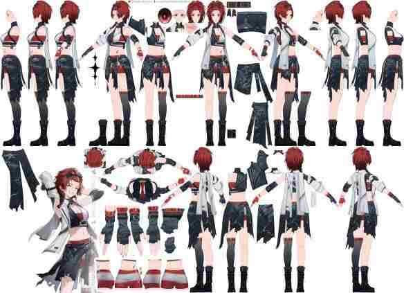 <a href=/news/27332.html target=_blank class=infotextkey>鸣潮</a>多角色建模鉴赏:来看角色们的设计细节!