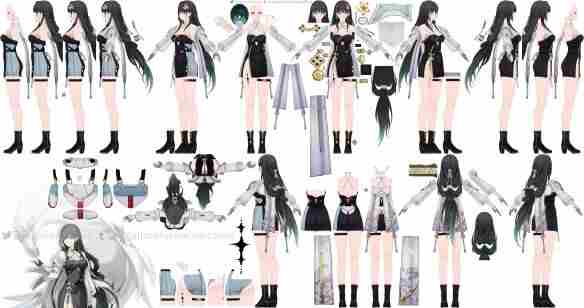 <a href=/news/27332.html target=_blank class=infotextkey>鸣潮</a>多角色建模鉴赏:来看角色们的设计细节!