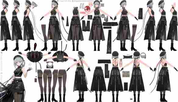 <a href=/news/27332.html target=_blank class=infotextkey>鸣潮</a>多角色建模鉴赏:来看角色们的设计细节!