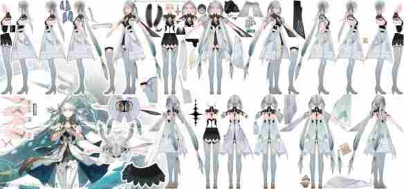 <a href=/news/27332.html target=_blank class=infotextkey>鸣潮</a>多角色建模鉴赏:来看角色们的设计细节!