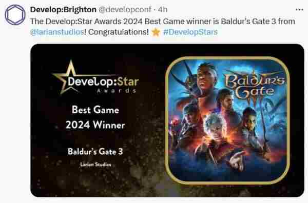 GDCA 博德之门3制作了几年