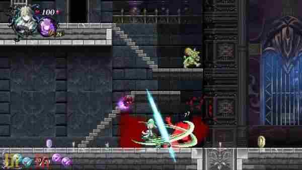 类恶魔城少女魔净2月底登Steam