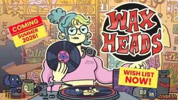 温馨朋克风格叙事模拟游戏黑胶脑袋发布宣